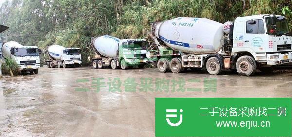 廣西出售二手四軸華菱四橋大12方攪拌車漢馬發動機國五排放345馬力車況精品