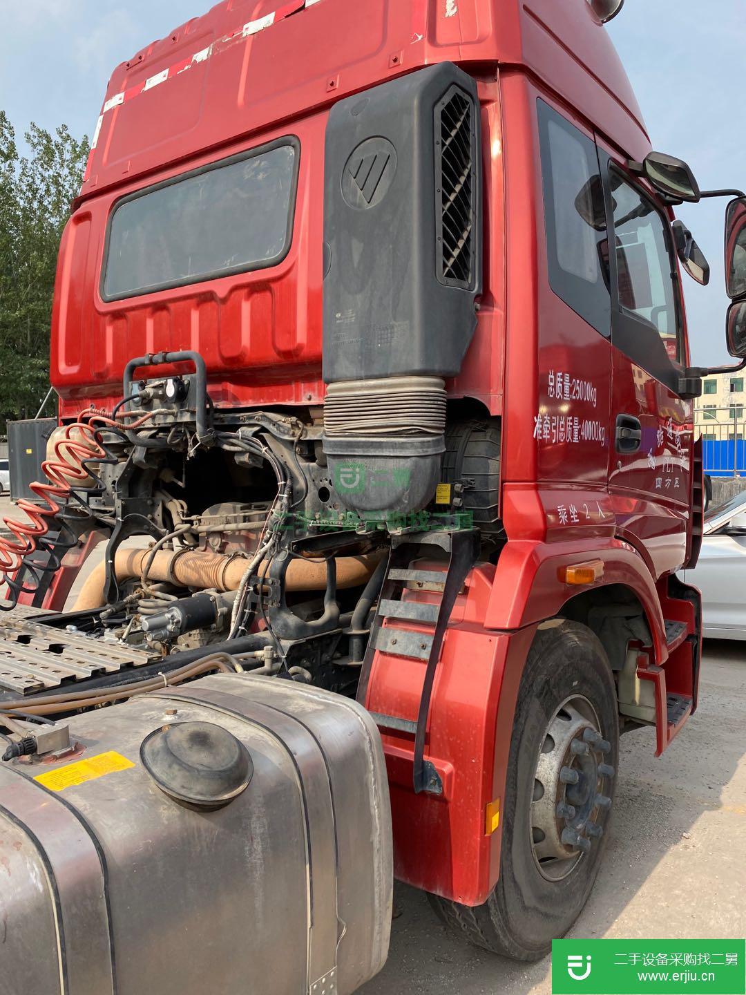 山東出售二手福田歐曼牽引車