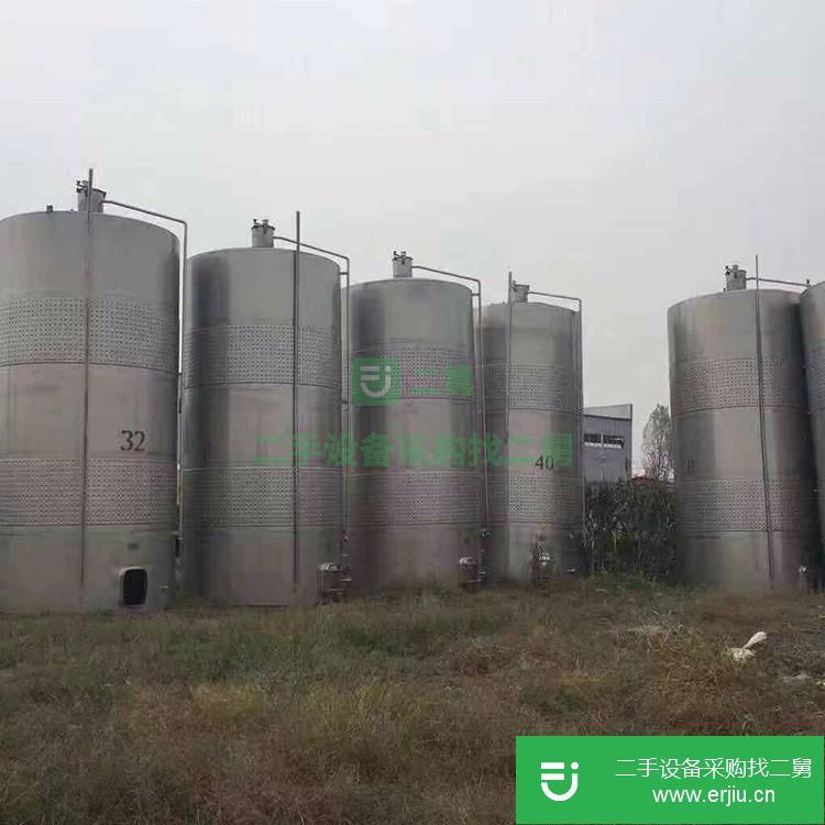 山東出售二手不銹鋼儲罐