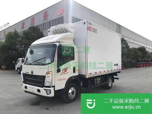 江西出售二手重汽豪沃4.2米160馬力冷藏車