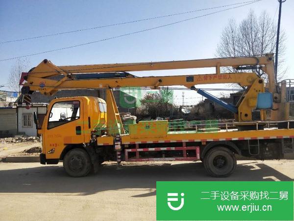 青海出售二手18米高空作業車手續齊全車無問題