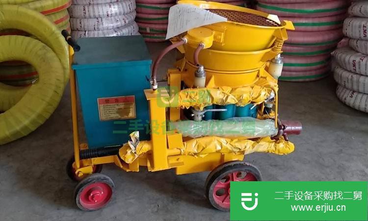 河南出售二手濕式混凝土ZJB-3噴漿機