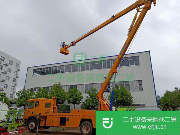 湖北出售二手江特22米折臂高空作業車