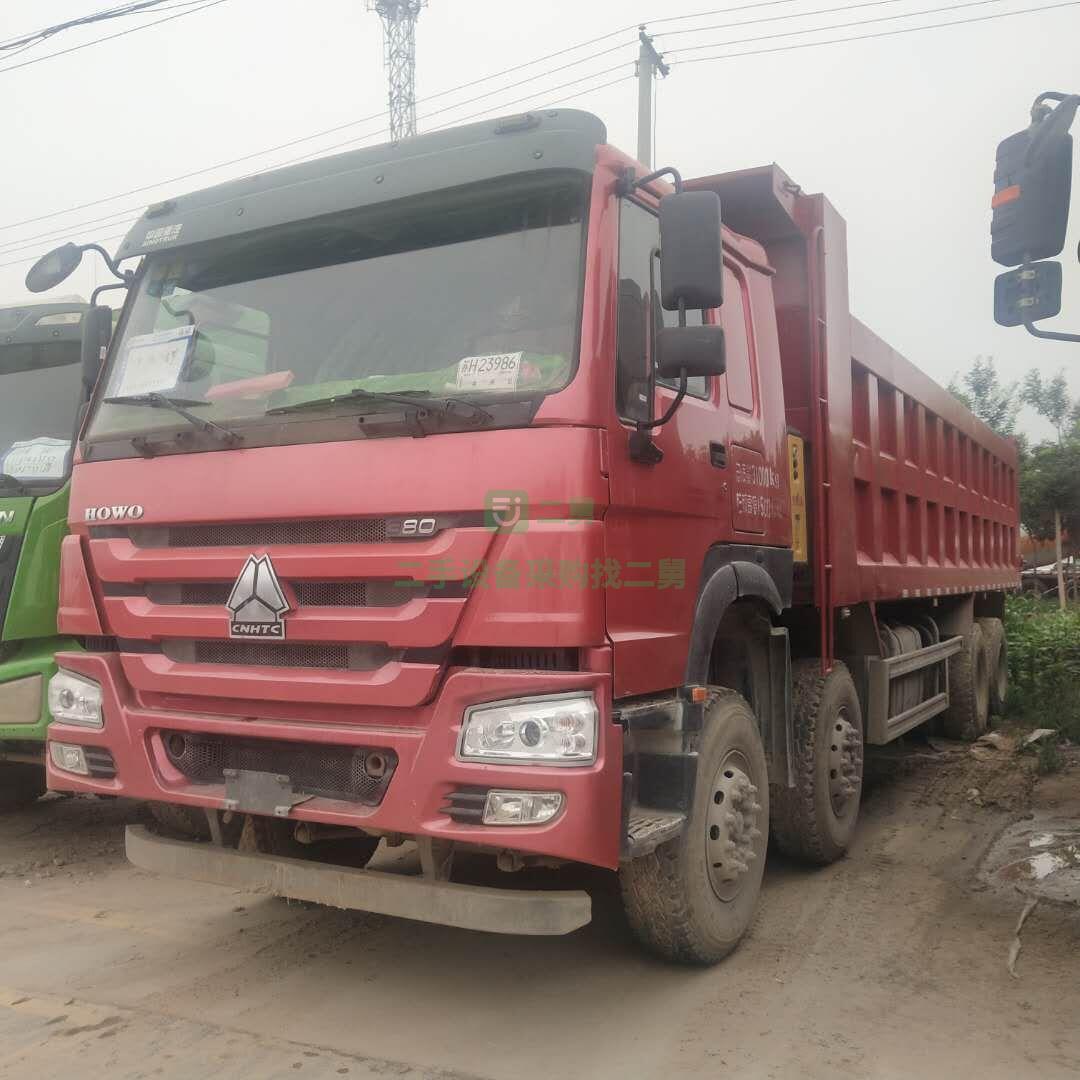 出售二手歐曼渣土自卸車