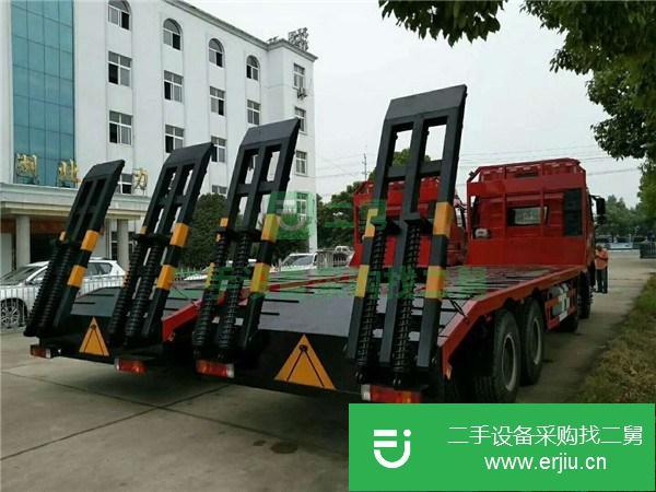 河南出售二手4.7米軸距國(guó)五江淮單橋平板運(yùn)輸車