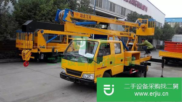 湖北出售二手江特22米折臂高空作業車