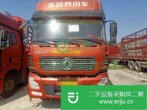 江西出售二手東風(fēng)天龍前四后八高欄載貨車