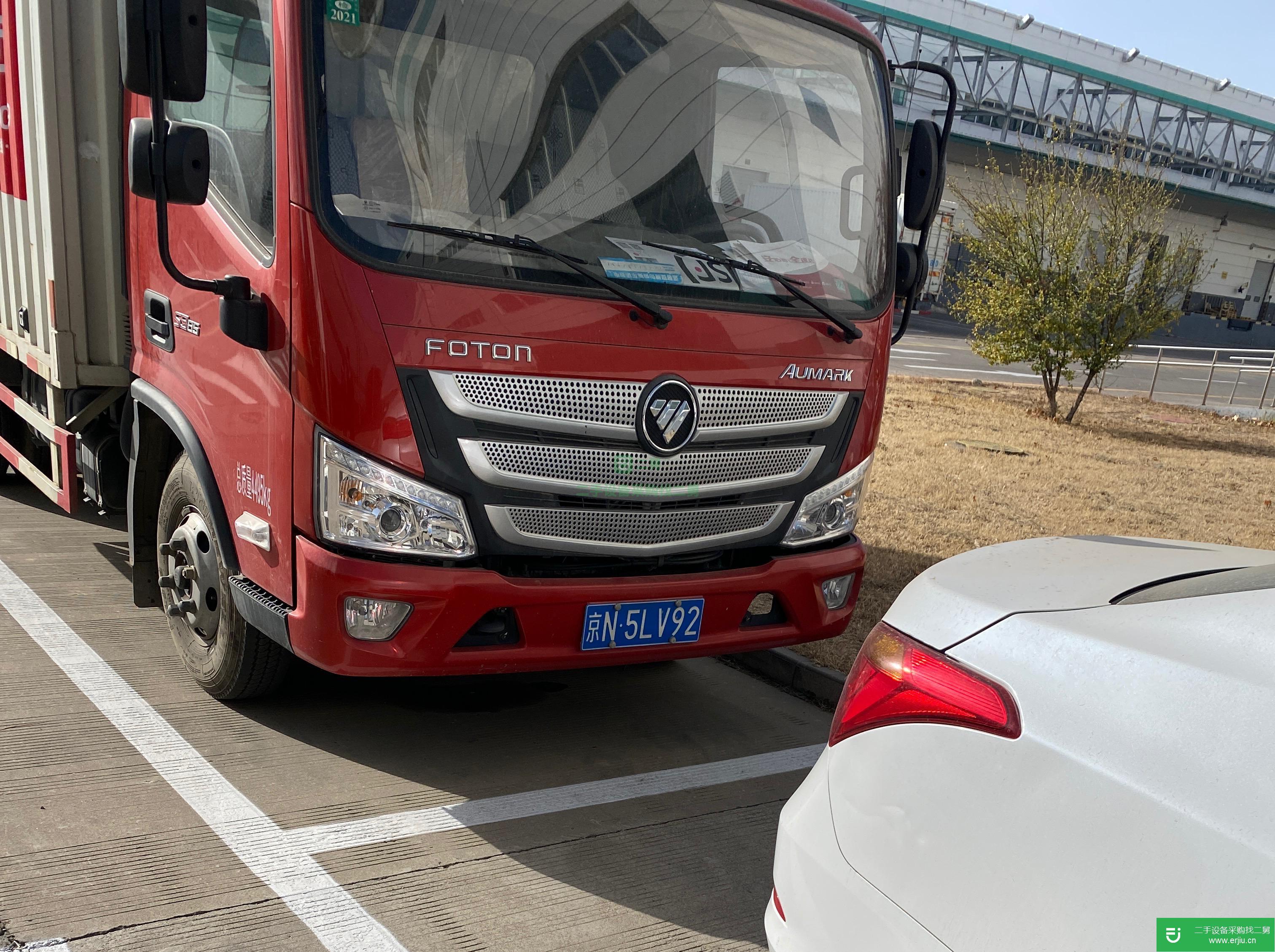 北京出售二手福田歐馬可箱式貨車