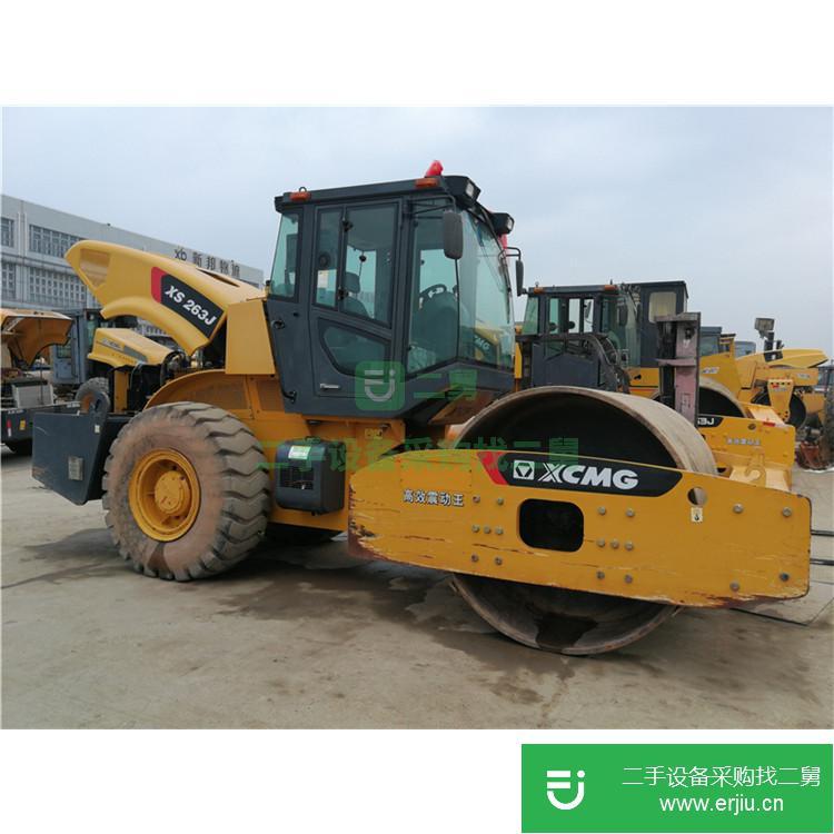 上海出售二手26噸徐工雙鋼輪壓路機