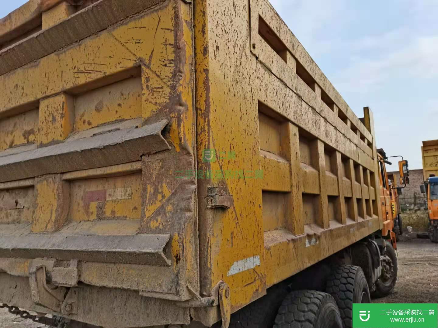 陜西出售二手德龍F300后八輪自卸車