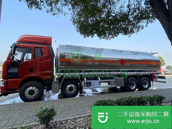 山東出售二手解放20噸大柴325油罐車(chē)