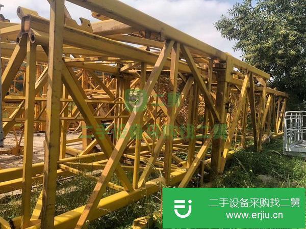 廣東出售二手14年底中聯(lián)6015塔吊獨立高度，資料發(fā)票齊全