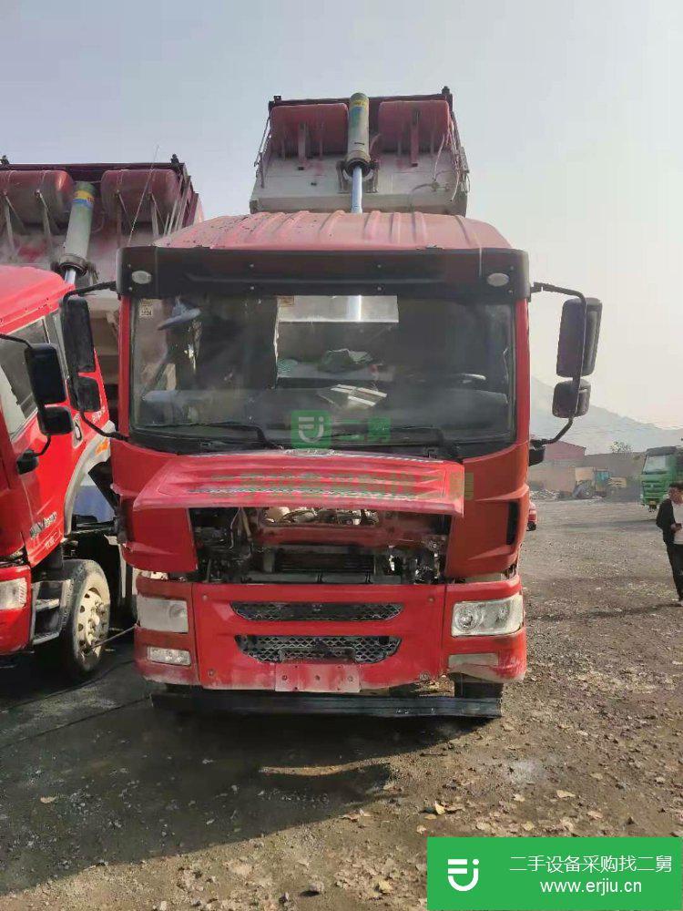 河北出售二手一汽解放290馬力自卸車