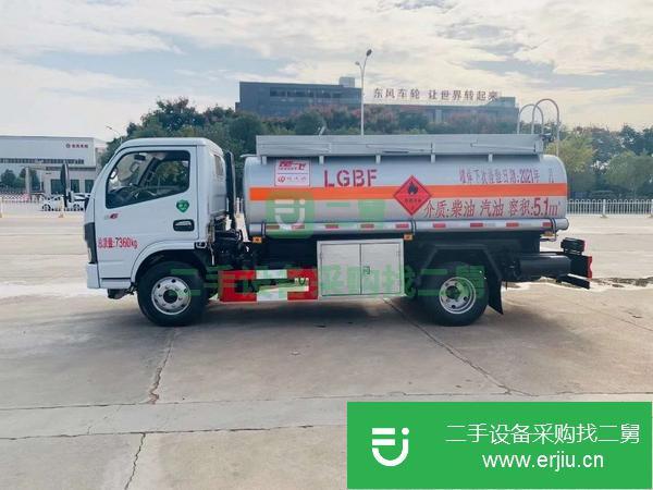 貴州出售二手東風5噸油罐車已上好戶