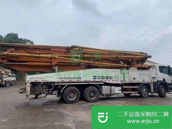 湖南出售二手中聯56米泵車手續齊全包過戶提檔