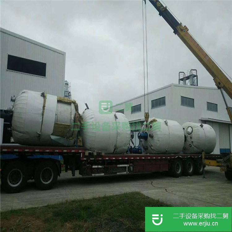 山東出售二手10立方反應釜