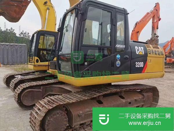 湖北出售二手卡特323D2挖掘機