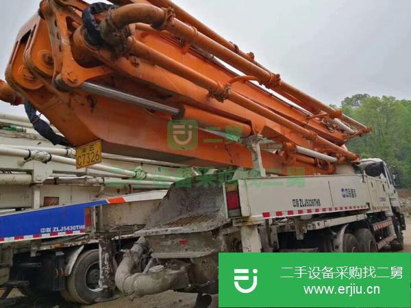 湖南出售二手中聯(lián)47米泵車包過戶車況無憂