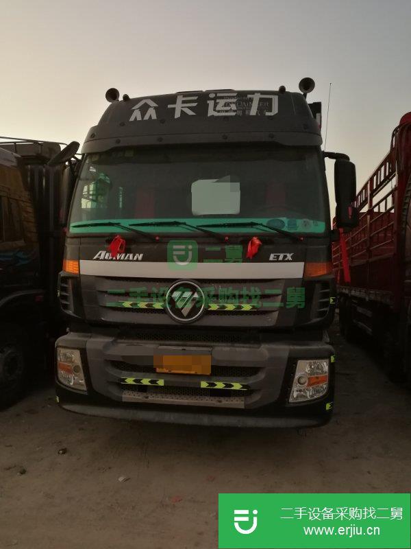 江西出售二手福田歐曼箱式貨車