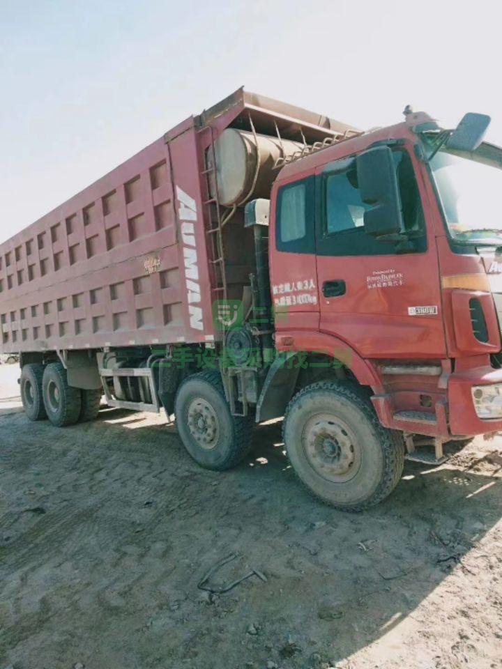 出售13年10月國三8.2米歐曼前四后八自卸車