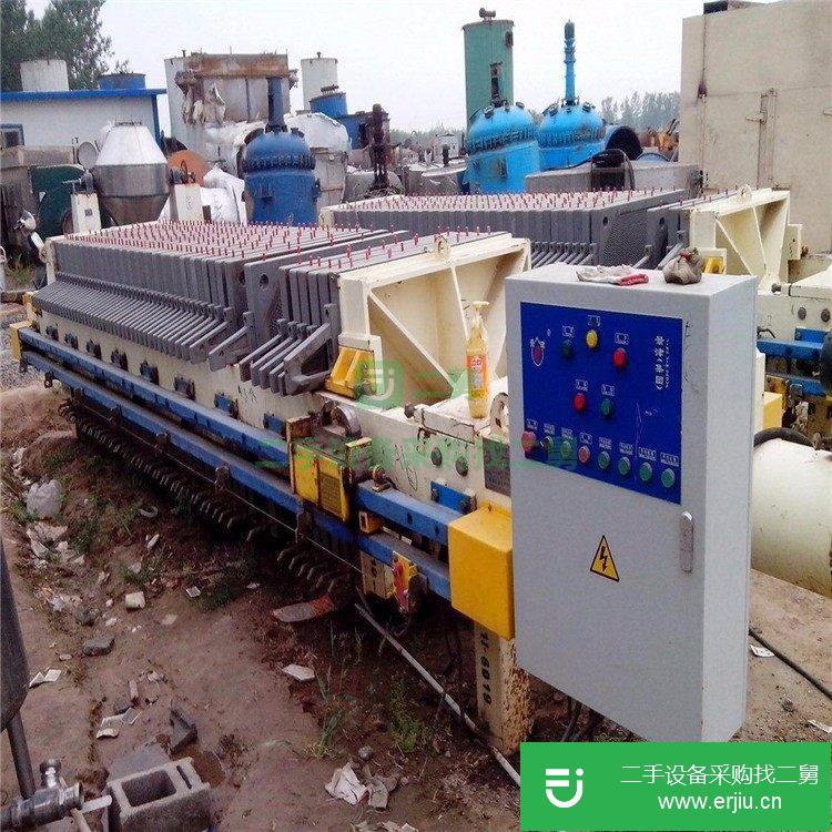 山東出售二手100平方廂式壓濾機