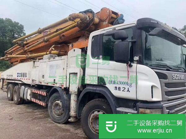 湖南出售二手中聯56米泵車手續齊全包過戶提檔