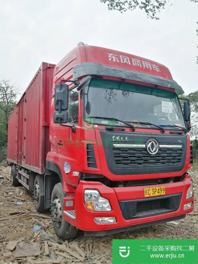 江西出售二手東風(fēng)天龍廂式貨車