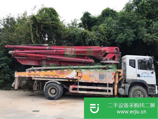 河南出售二手農建37米國五泵車