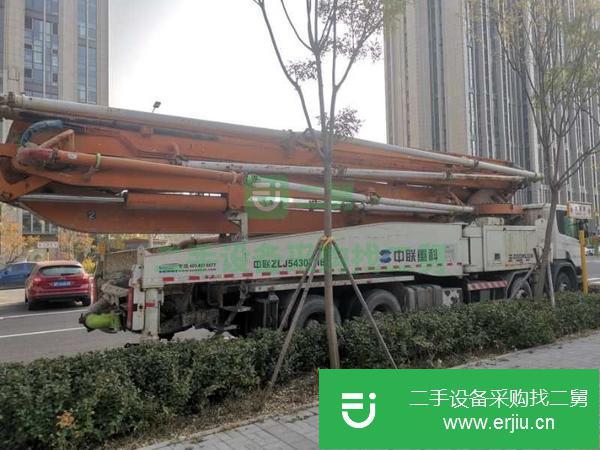 遼寧出售二手斯坦尼亞56米泵車手續(xù)齊全包過戶包提檔