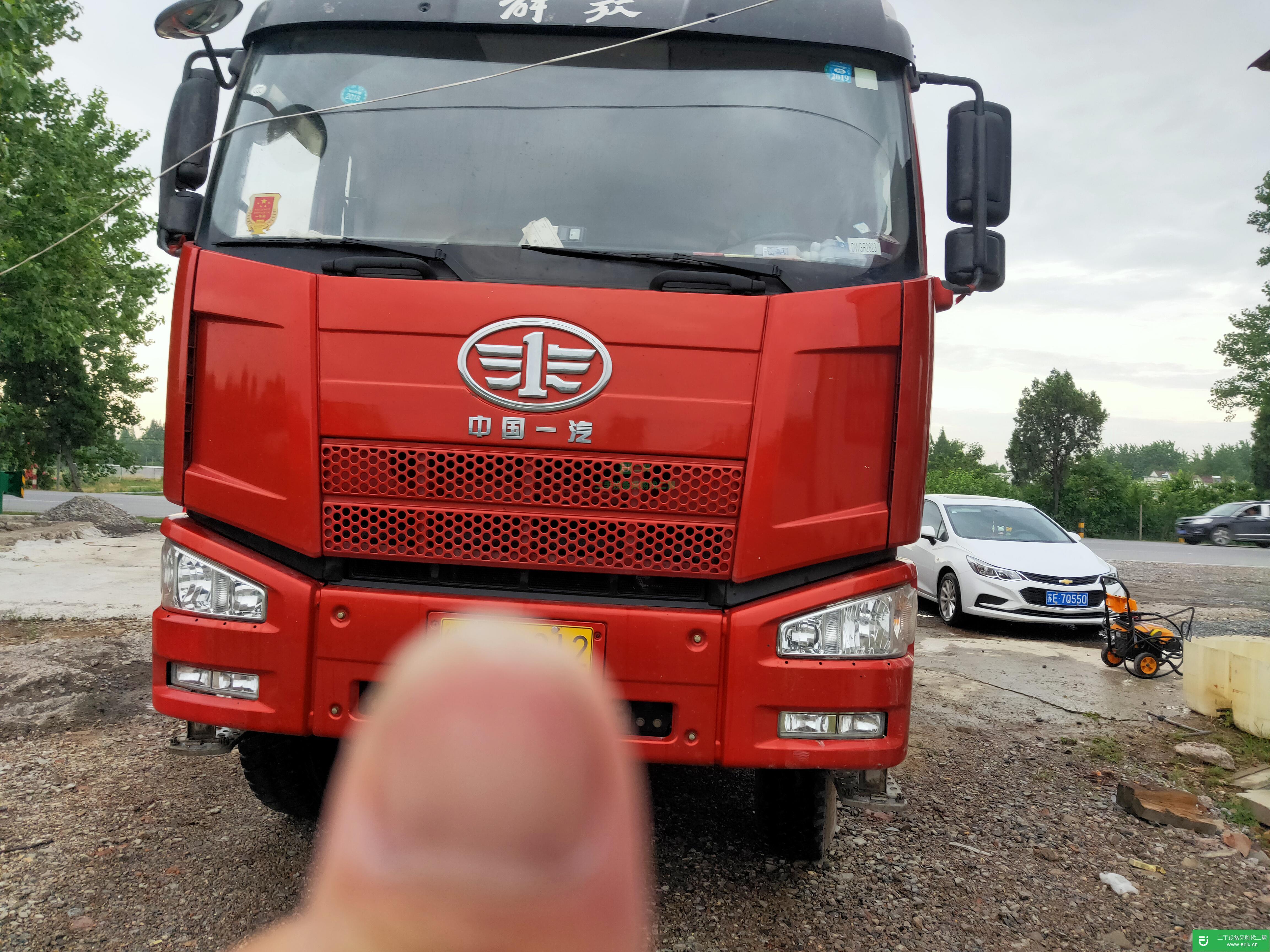 安徽出售二手一汽解放350馬力自卸車