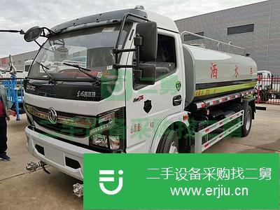湖北出售二手東風(fēng)8方工地降塵綠化灑水車 包上戶可分期