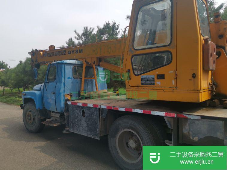 北京出售二手東岳8噸吊車手續(xù)齊全