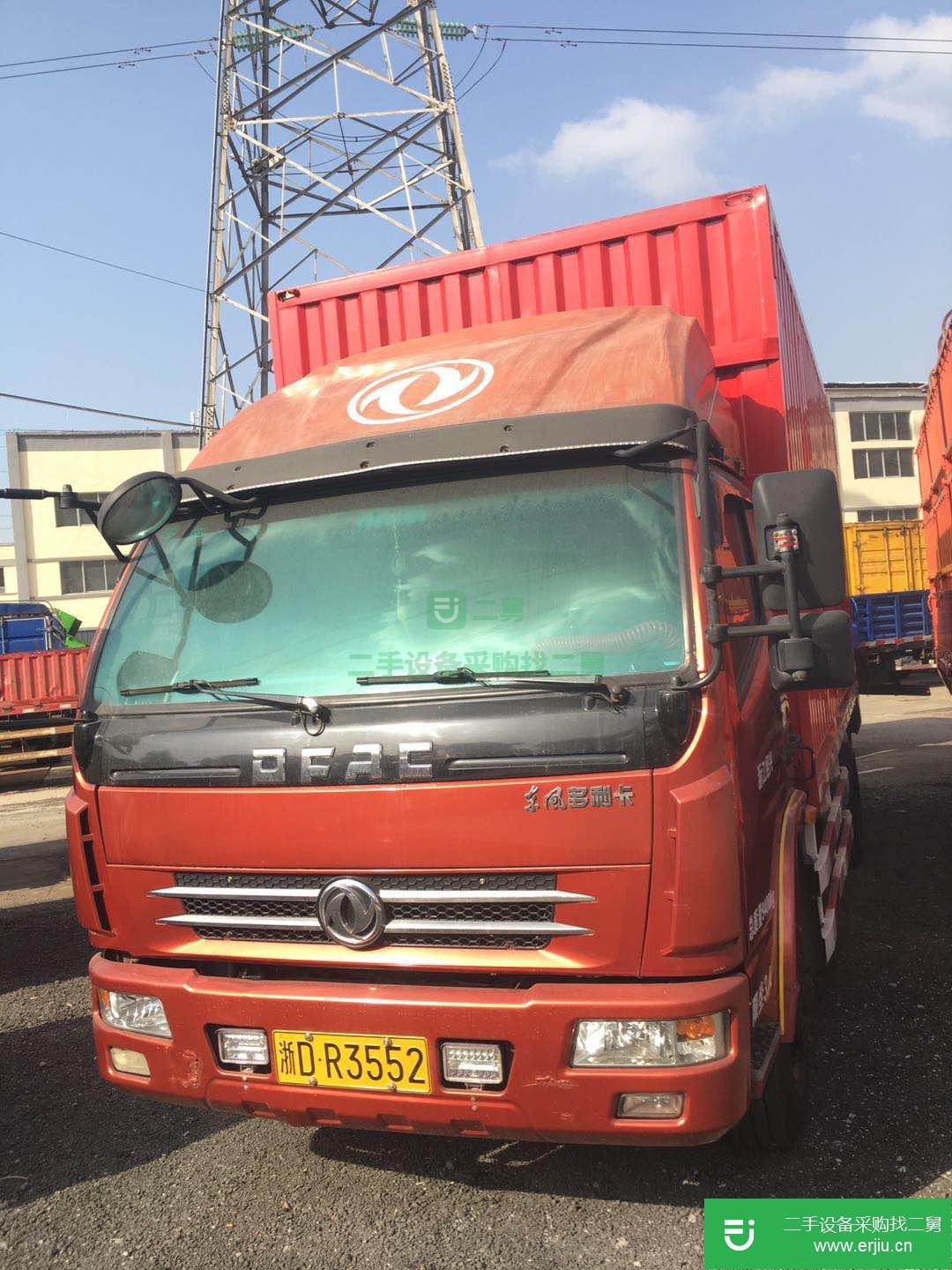 浙江出售二手東風(fēng)多利卡箱式貨車