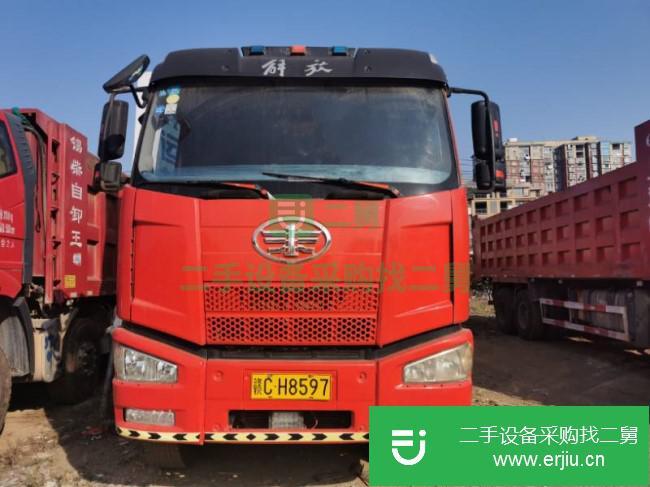 江西出售二手一汽解放自卸車