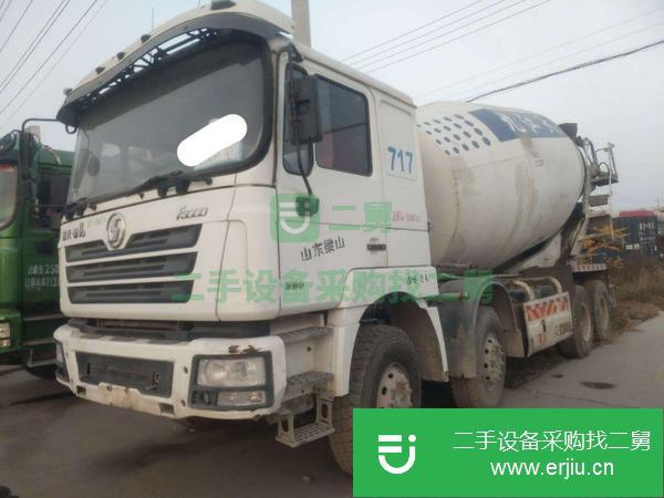山東出售二手德龍攪拌車 國四 大18方 380馬力