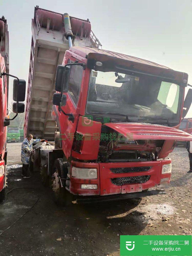 河北出售二手一汽解放290馬力自卸車