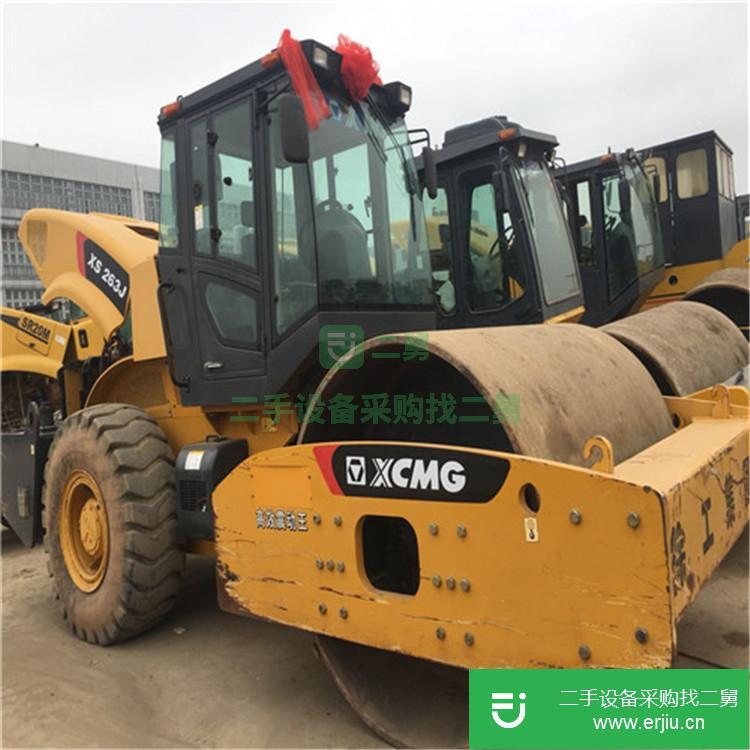 上海出售二手12噸徐工雙鋼輪壓路機