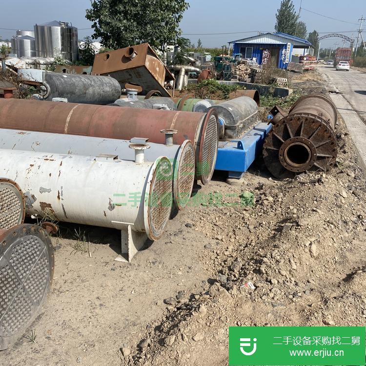 山東出售二手搪瓷冷凝器