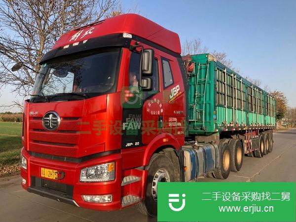 河北出售二手解放牽引車，420馬力