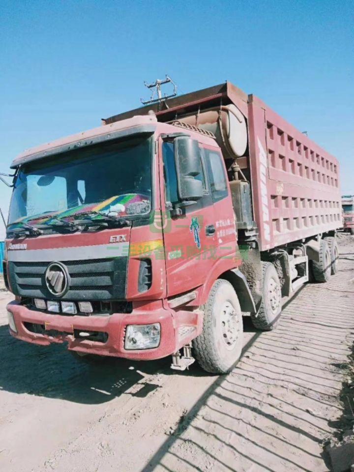 出售13年10月國三8.2米歐曼前四后八自卸車