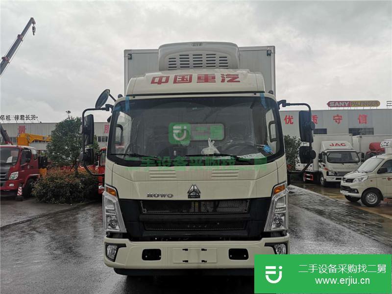 湖北出售二手重汽豪沃160馬力冷藏車