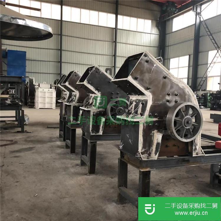 河南出售二手百匯混凝土錘式破碎機(jī)