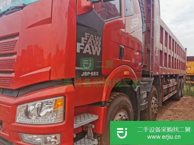 江西出售二手一汽解放前四后八自卸車