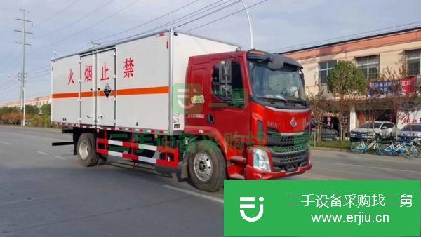 福建出售二手危險品廂式運輸車包上戶