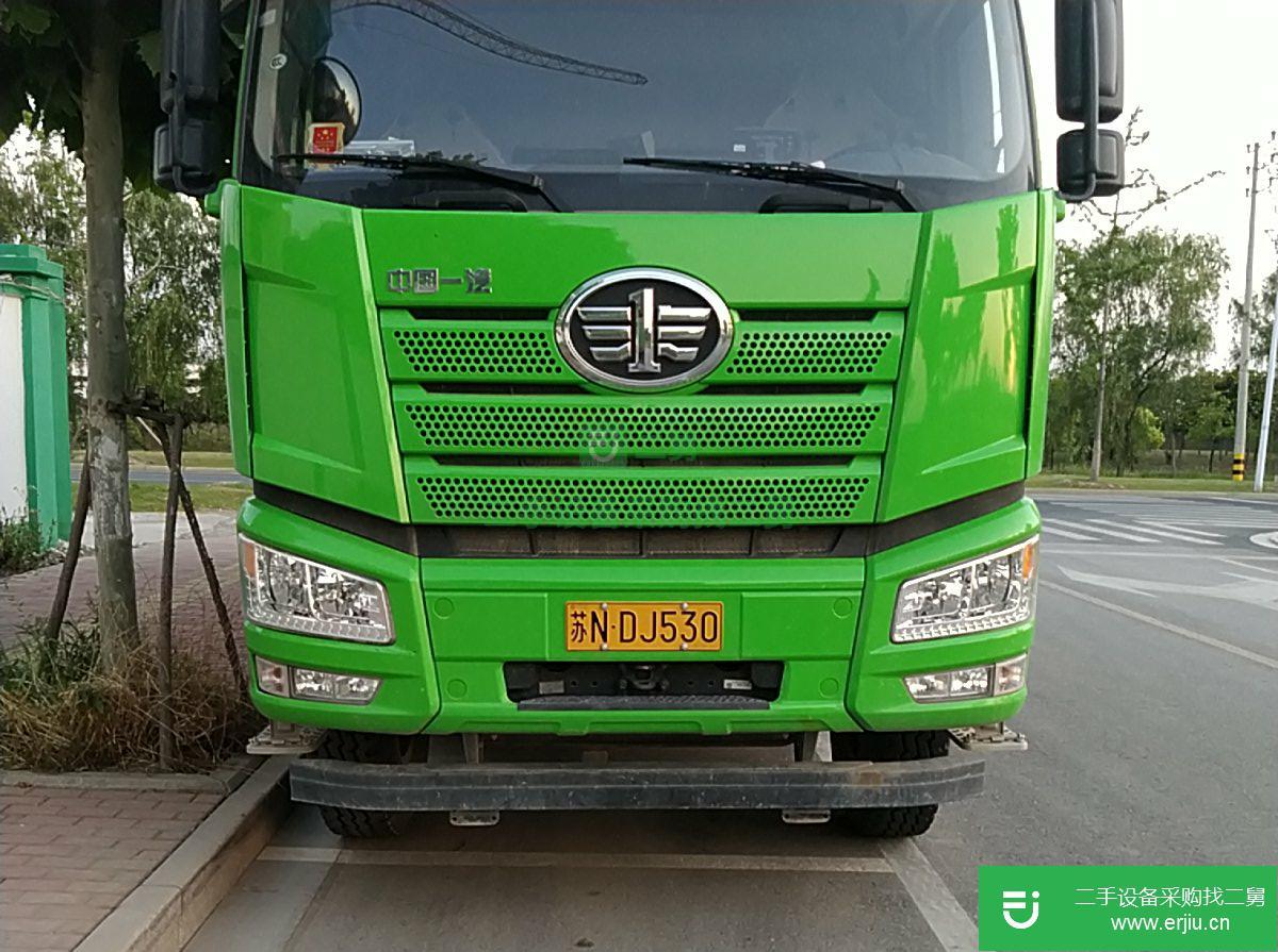 江蘇出售二手一汽解放420馬力自卸車