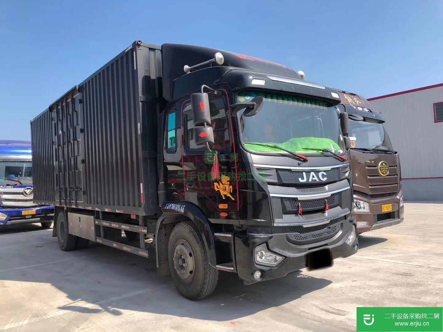 江西出售二手江淮格爾發箱式貨車