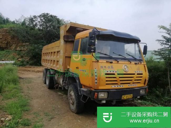 河南出售二手陜汽重卡310馬力5.6米自卸車
