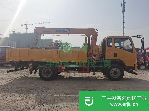 湖北出售二手徐工藍牌隨車吊
