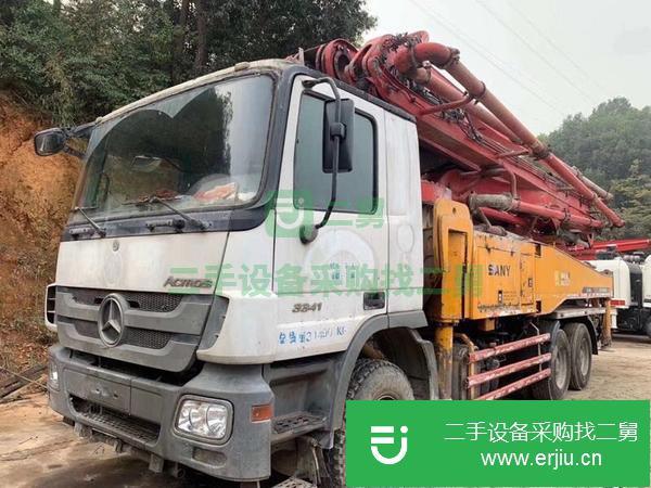 湖南出售二手奔馳46米泵車車況不錯手續齊全