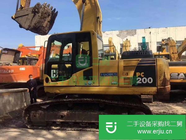 湖北出售二手小松200-8挖掘機(jī)